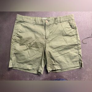 Old Navy Women's Bermuda Green Shorts